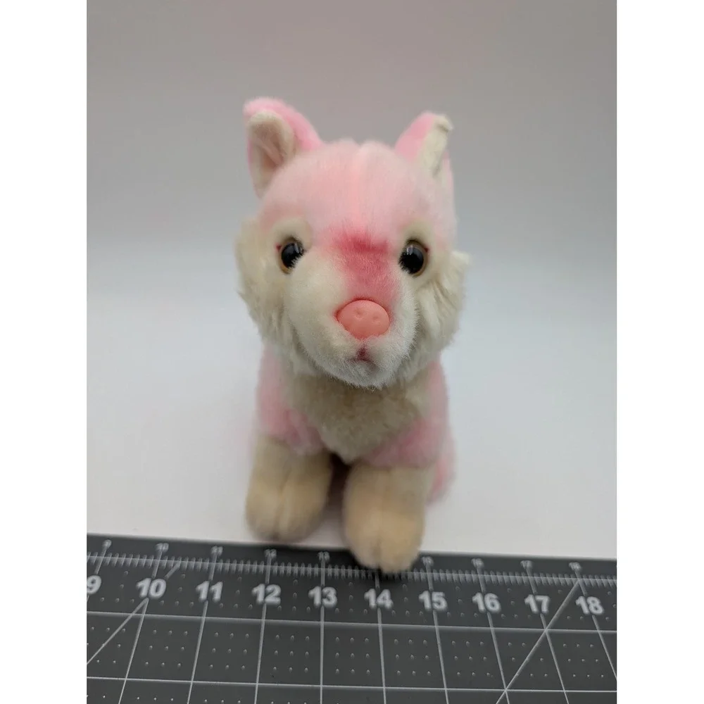 Adventure Planet Heirloom Collection Wolf Husky Dog Plush Pink Stuffed Animal